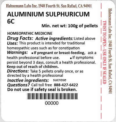 Aluminium Sulphuricum 6c 100g (Aluminium Sulphuricum 6c 100g)